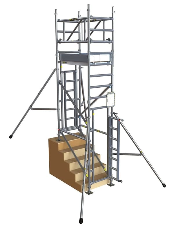 Scaffold Tower Rental London: The Ultimate & Safest Hire Guide 3 stairwell