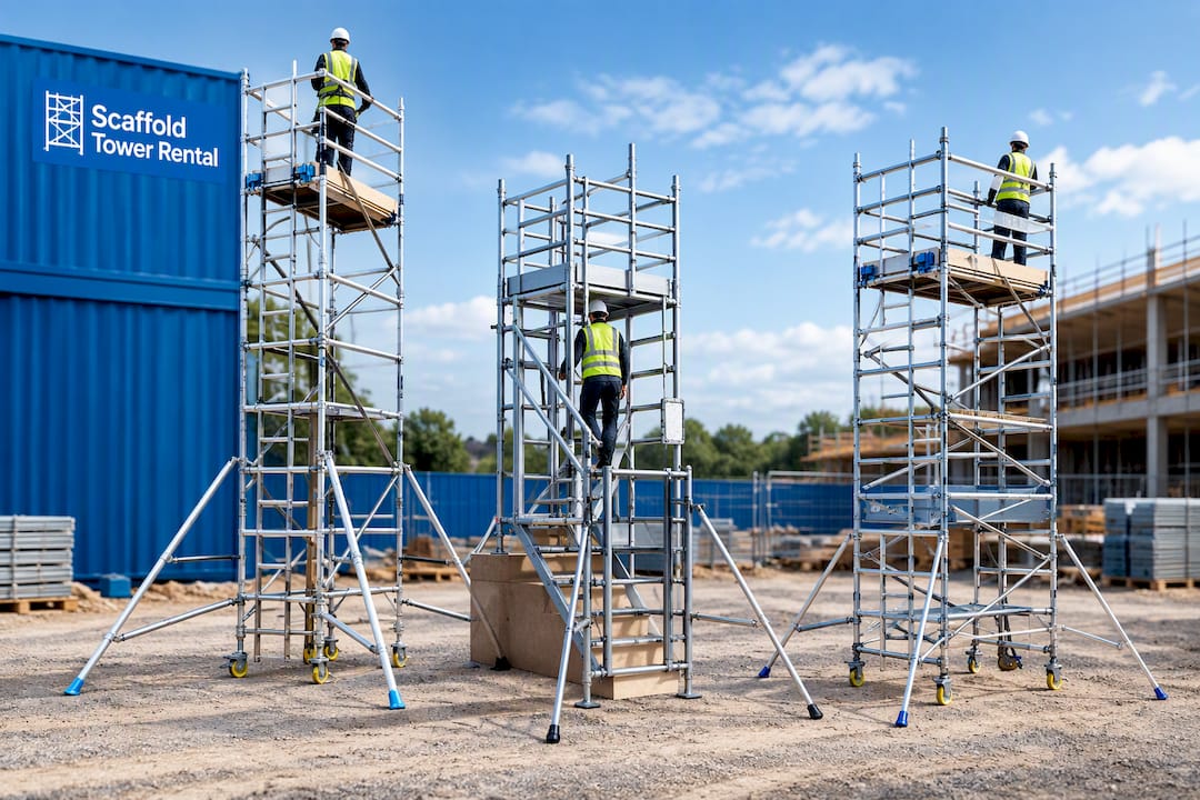 Ready Entries for Working at Height Risk Assessment on UK Sites 3 3T Industrial Scaffold Tower Hire