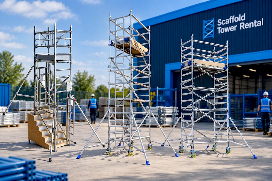 Avoid a Failed Hire: UK Scaffold Tower Castors and 7‑Day Inspections 3 Stairwell Towers-Scaffold-tower-hire