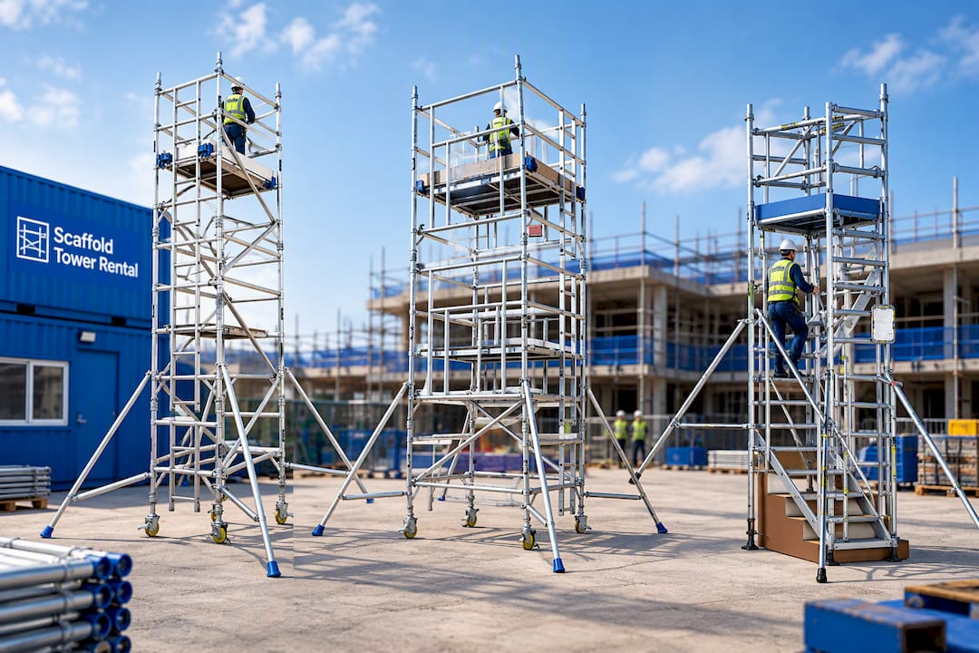 UK Employers: Use Compliant Scaffold Towers and Keep Inspection Reports 3 3T Industrial Scaffold Tower Hire