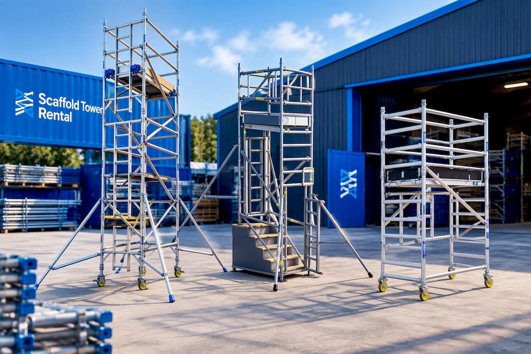 UK Scaffold Tower Storage: 5 Safety Checks or Hire Instead 4 3T Industrial Scaffold Tower Hire